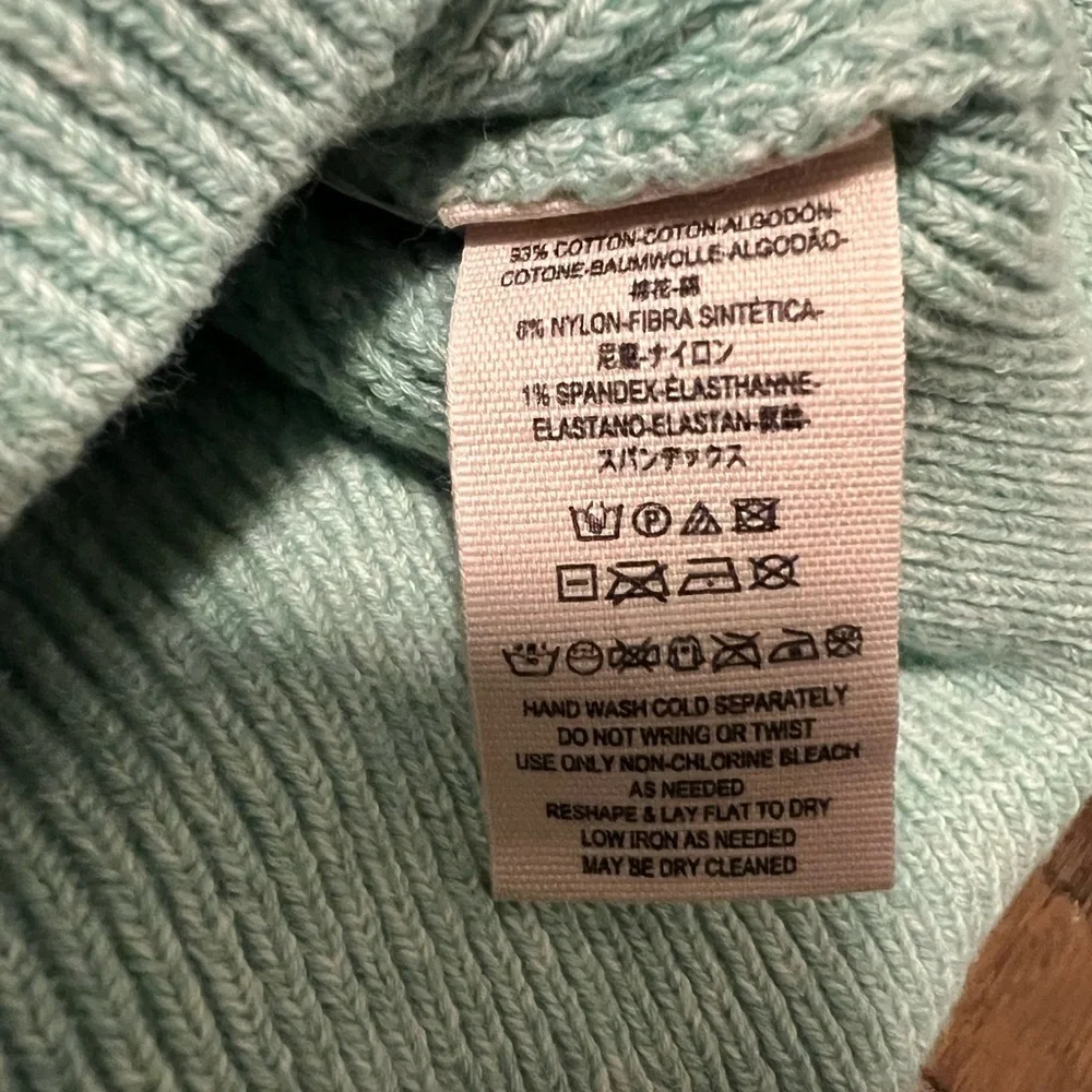 Free People Mint Green Too Good Pullover Sweater Size Large - Picture 5 of 10